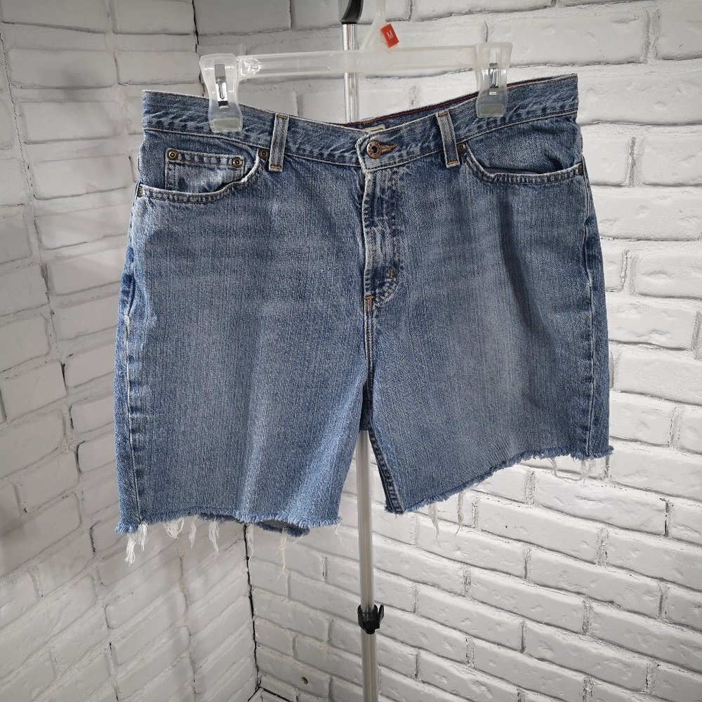 L.L. Bean Ladies Cut Offs Jean Shorts